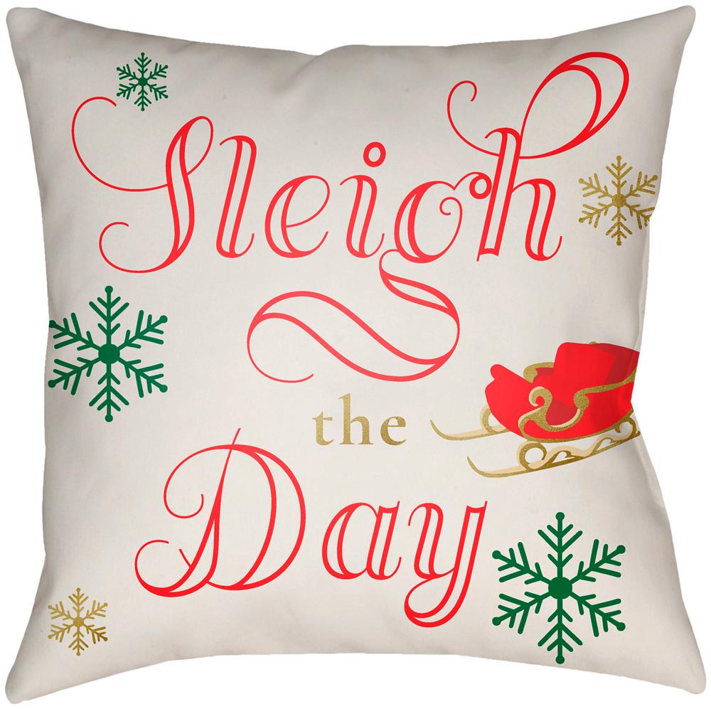 Livabliss - Sleigh The Day 20inLx20inW Accent Pillow - SGD001-2020 veiw 1