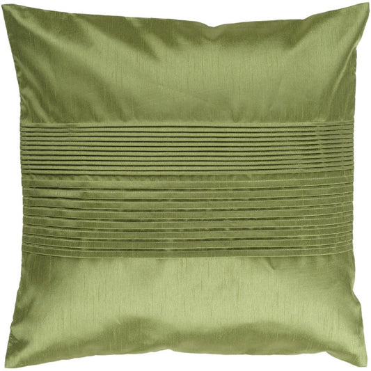 Livabliss - Solid Pleated 18inLx18inW Accent Pillow - With Poly Insert - HH013-1818P veiw 1