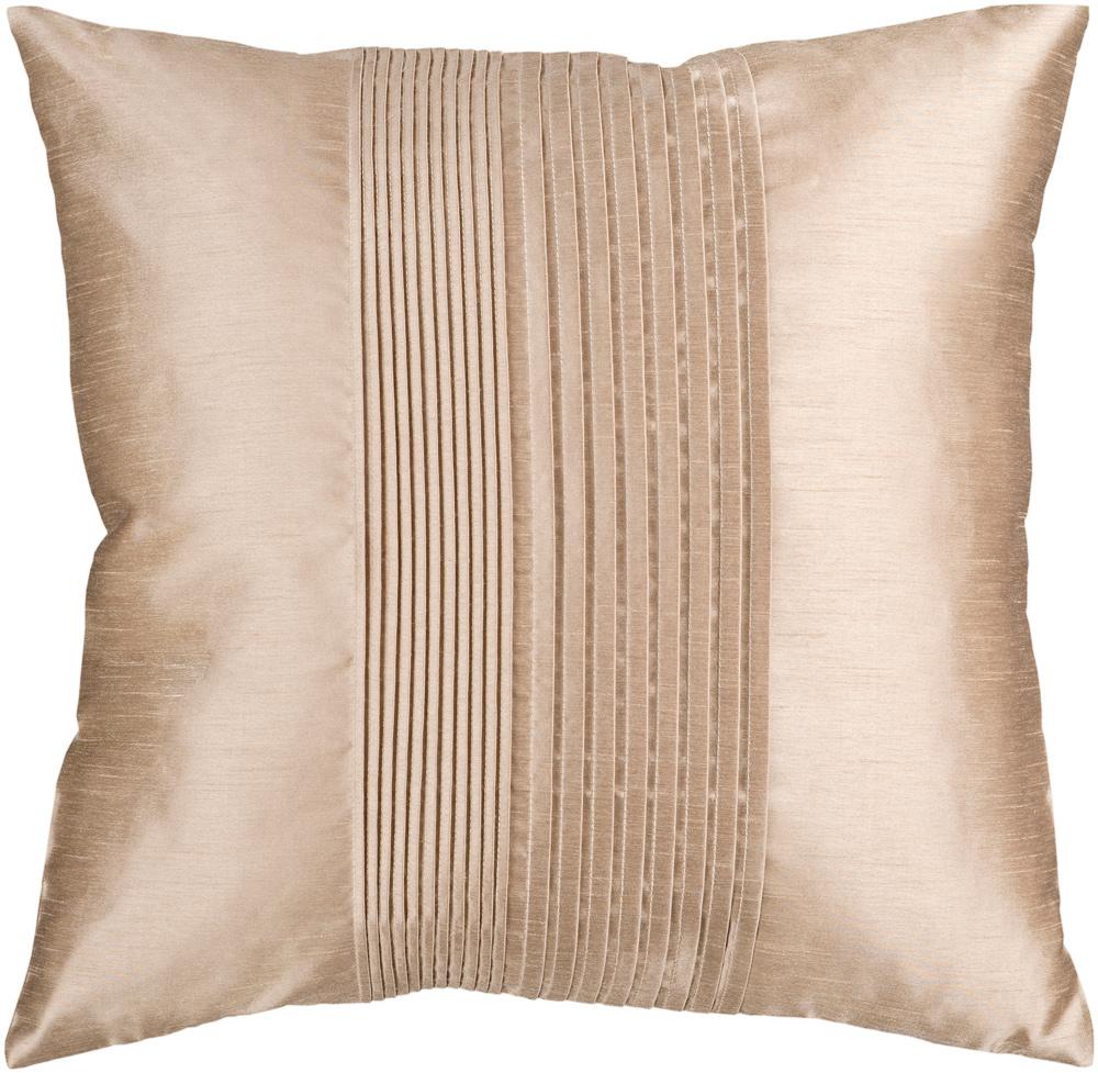 Livabliss - Solid Pleated 18inLx18inW Accent Pillow - Standard - HH019-1818 veiw 1