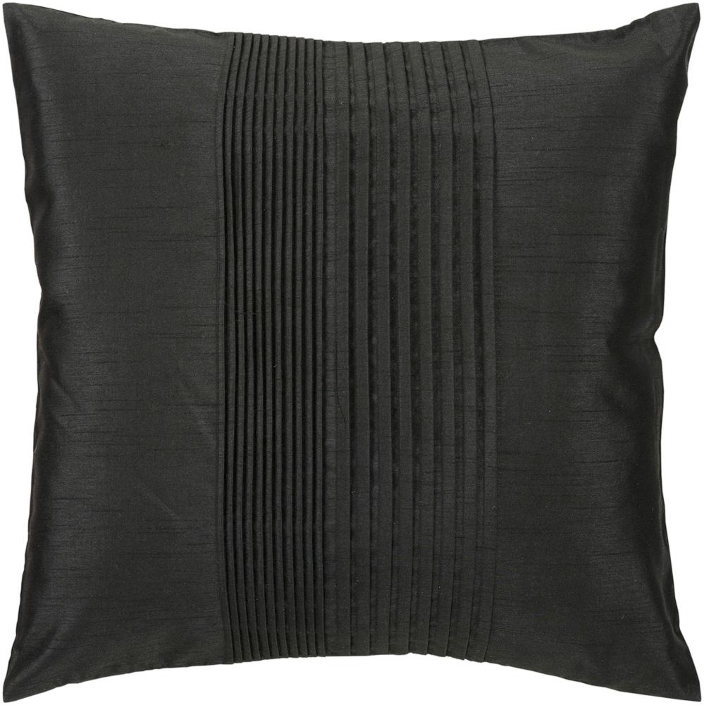 Livabliss - Solid Pleated 18inLx18inW Accent Pillow - With Poly Insert - HH027-1818P_CLOSEOUT veiw 1