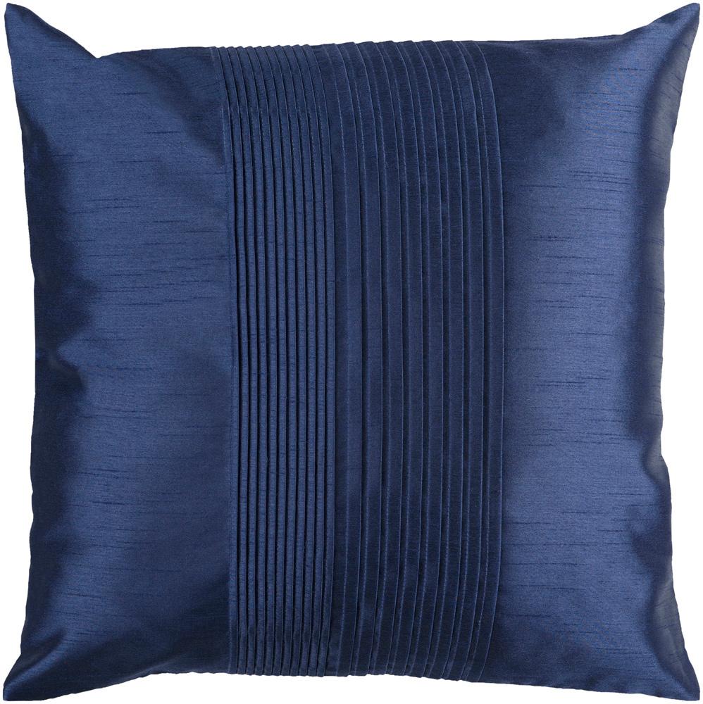 Livabliss - Solid Pleated 18inLx18inW Accent Pillow - Standard - HH029-1818_CLOSEOUT veiw 1