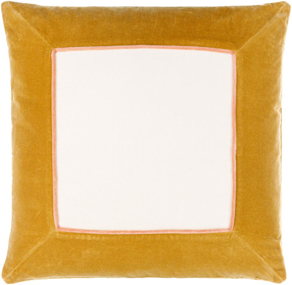 Livabliss - Squared 22inLx22inW Accent Pillow - With Down Insert - SQA002-2222D veiw 1