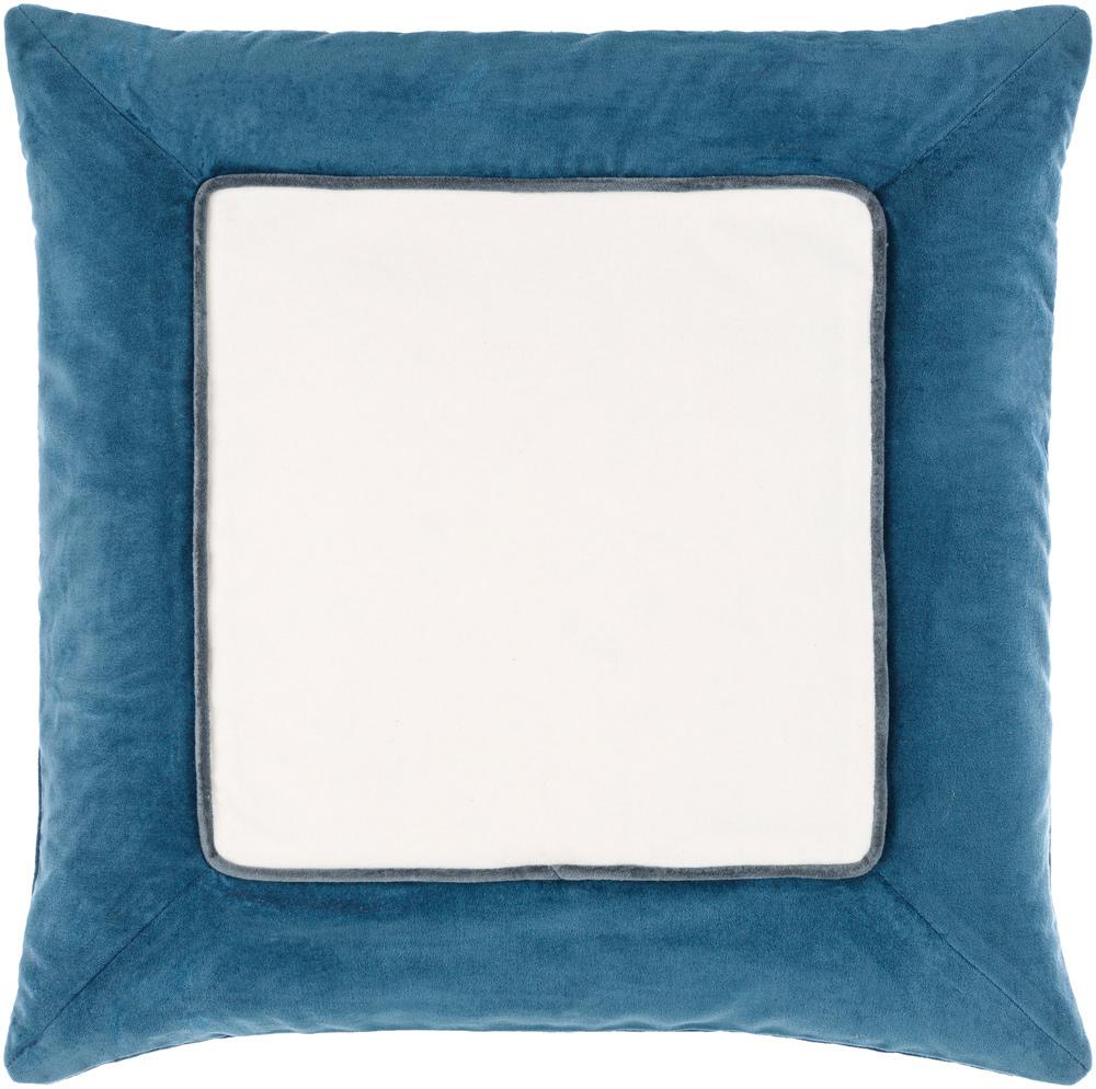 Livabliss - Squared 20inLx20inW Accent Pillow - With Down Insert - SQA005-2020D veiw 1