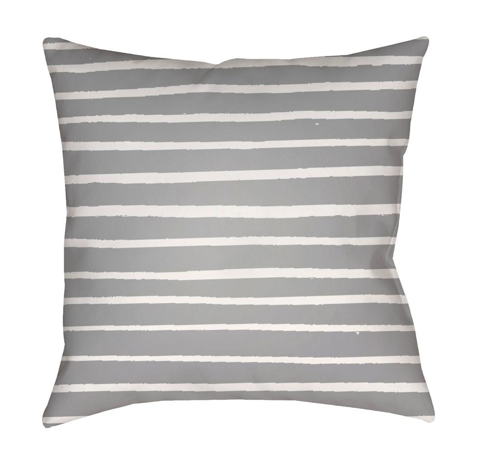 Livabliss - Stripes 18inLx18inW Accent Pillow - WRAN007-1818 veiw 1