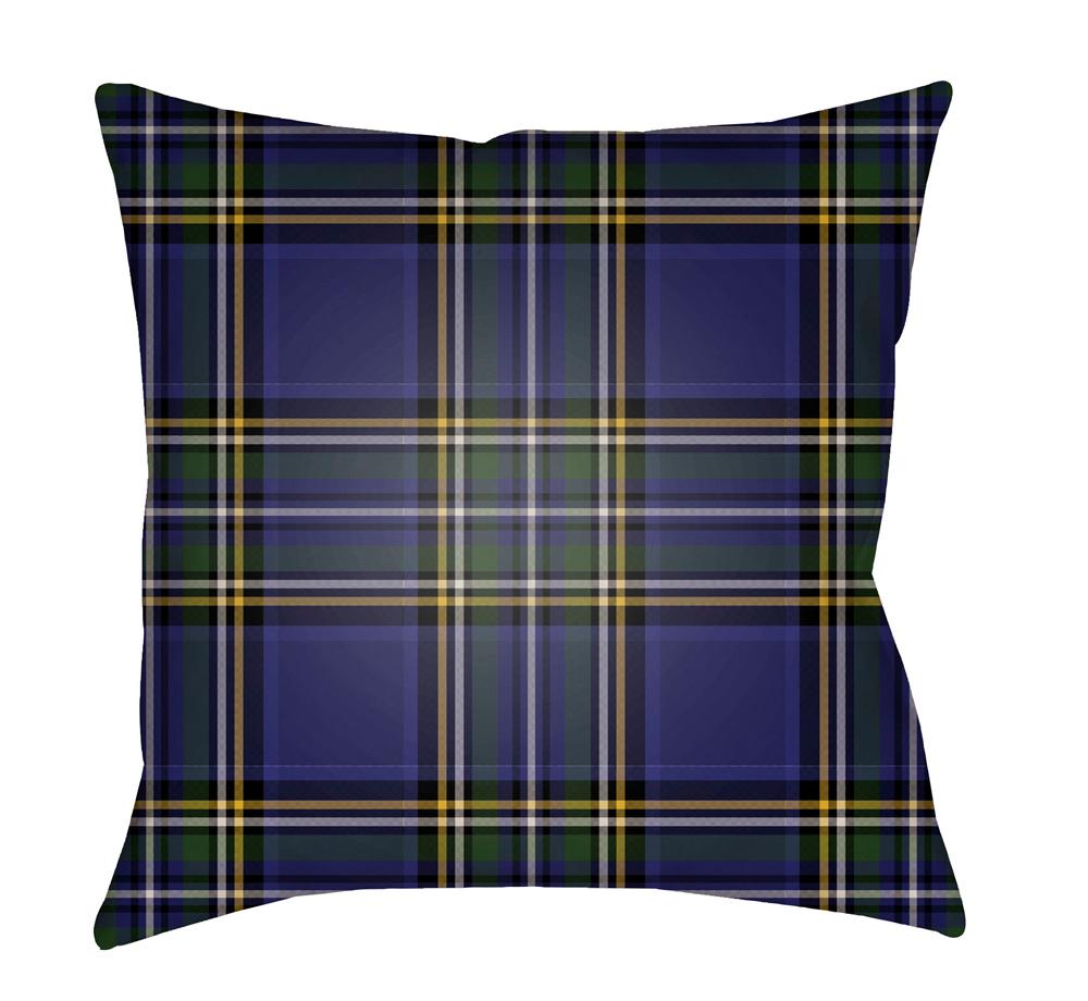Livabliss - Tartan II 18inLx18inW Accent Pillow - PLAID026-1818 veiw 1