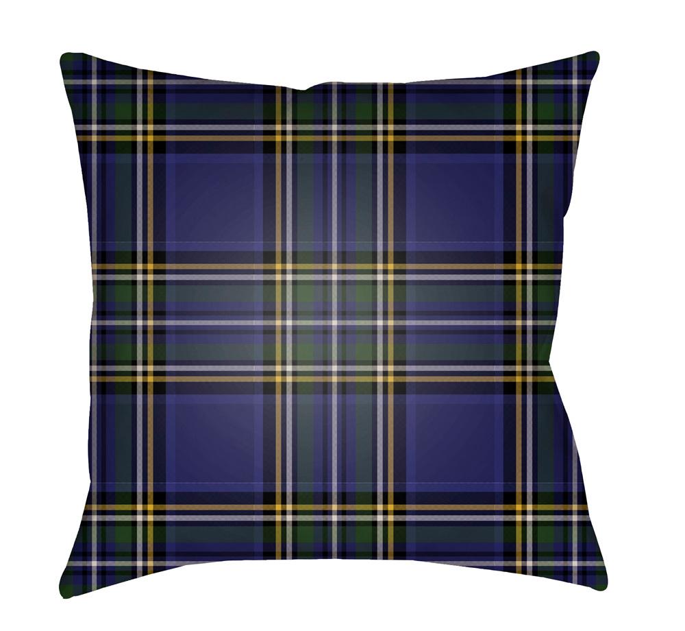 Livabliss - Tartan II 20inLx20inW Accent Pillow - PLAID026-2020 veiw 1