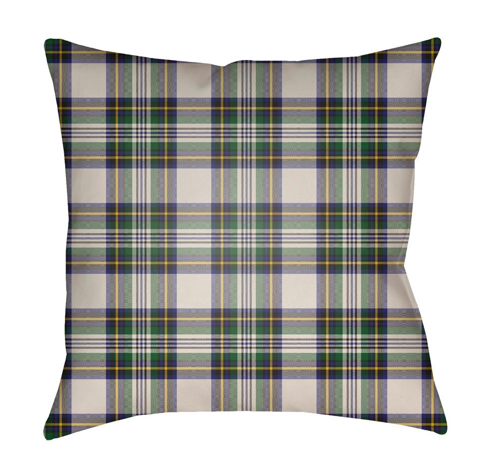 Livabliss - Tartan II 20inLx20inW Accent Pillow - PLAID029-2020 veiw 1