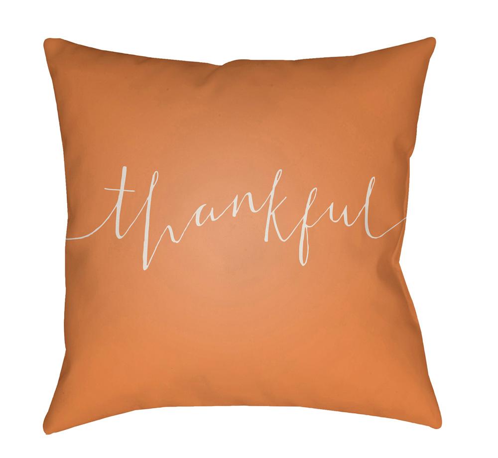 Livabliss - Thankful 18inLx18inW Accent Pillow - THANK002-1818 veiw 1