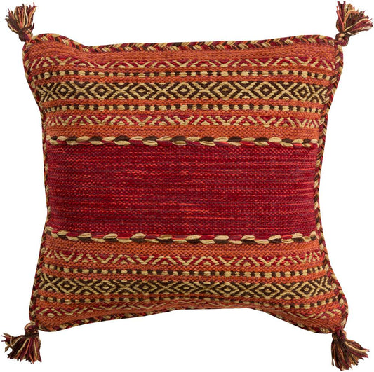 Livabliss - Trenza 22inLx22inW Accent Pillow - With Poly Insert - TZ003-2222P veiw 1