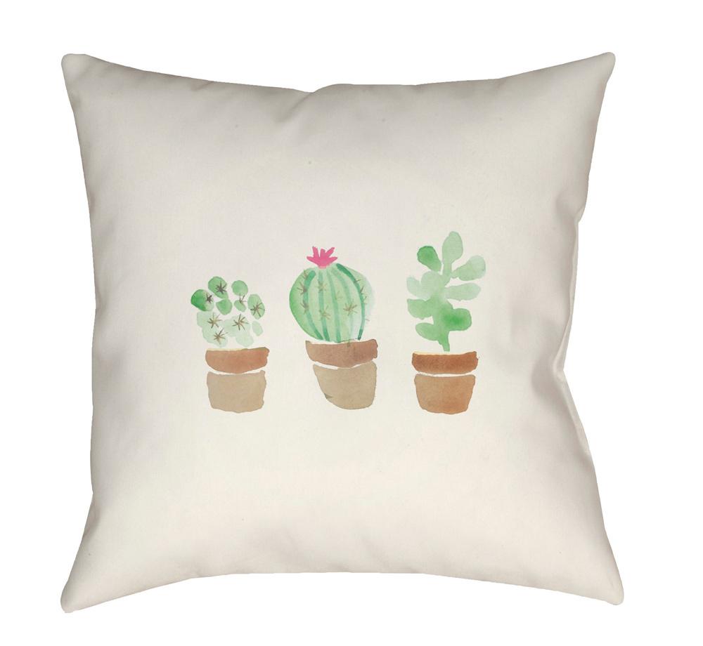 Livabliss - Tres Flores 20inLx20inW Accent Pillow - WMAYO001-2020 veiw 1