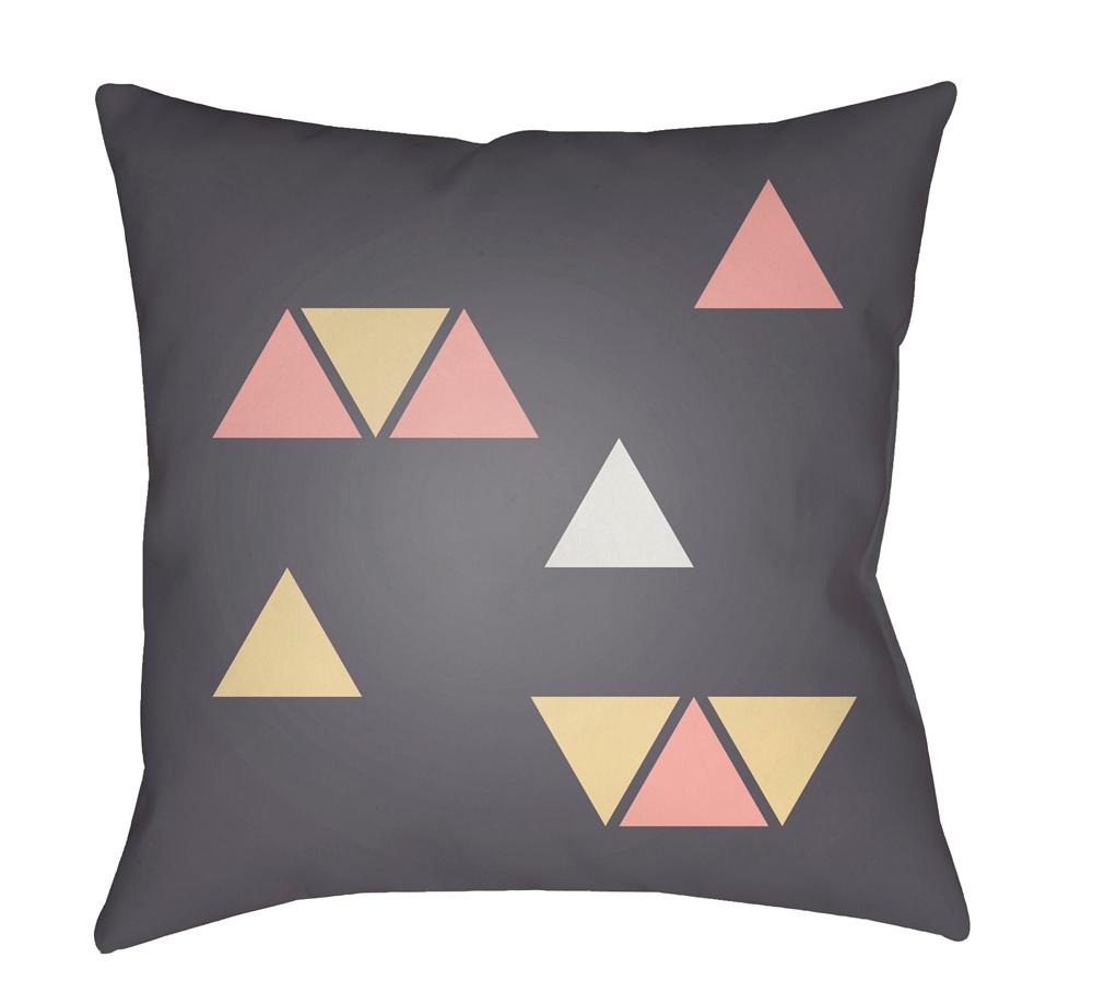 Livabliss - Triangles 20inLx20inW Accent Pillow - WRAN012-2020 veiw 1