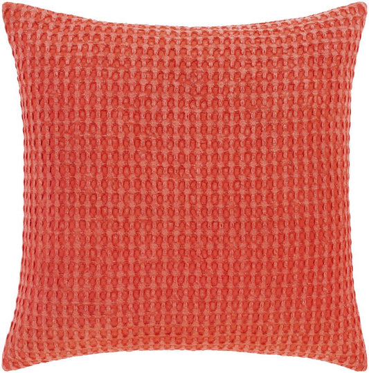 Livabliss - Waffle 20inLx20inW Accent Pillow - With Down Insert - WFL003-2020D veiw 1