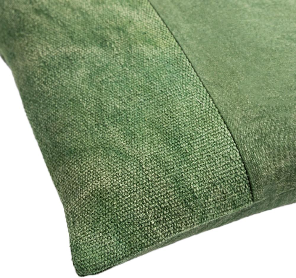 Livabliss - Washed Stripe 18inLx18inW Accent Pillow - With Down Insert - WSS003-1818D veiw 3