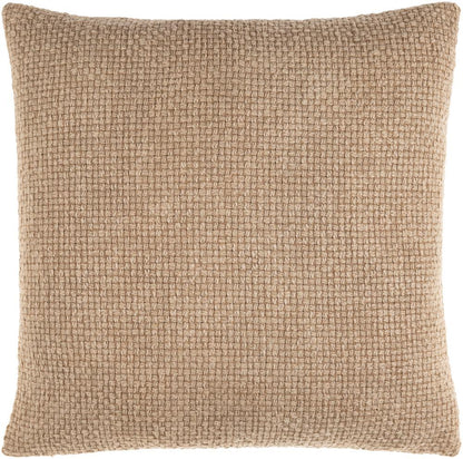 Livabliss - Washed Texture 20inLx20inW Accent Pillow - With Down Insert - WTE003-2020D veiw 1