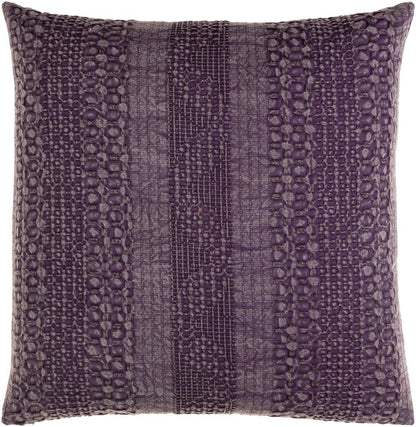 Livabliss - Washed Waffle 20inLx20inW Accent Pillow - With Down Insert - WWA003-2020D veiw 1