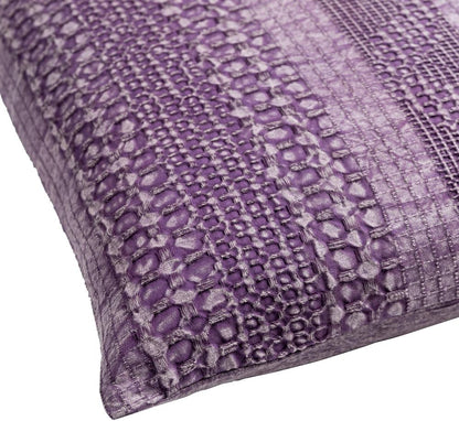 Livabliss - Washed Waffle 18inLx18inW Accent Pillow - With Poly Insert - WWA003-1818P veiw 2