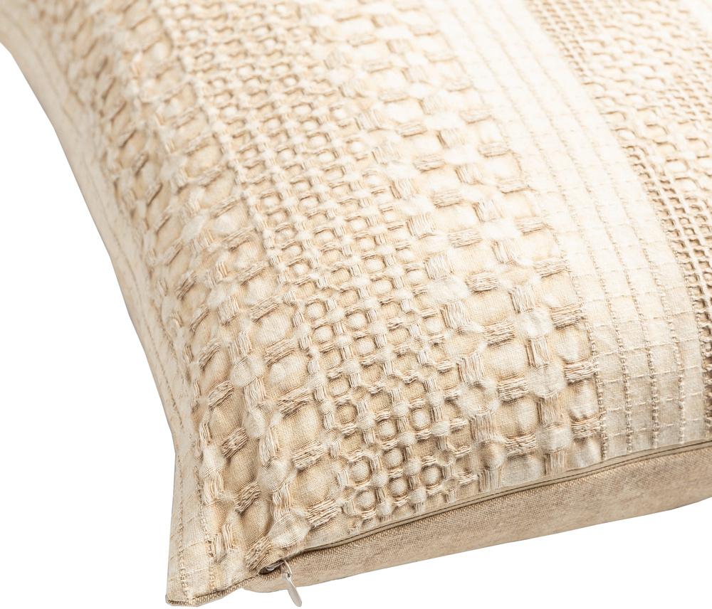 Livabliss - Washed Waffle 20inLx20inW Accent Pillow - Standard - WWA004-2020 veiw 3