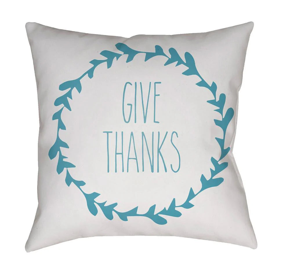 Livabliss - Wreath 18"Lx18"W Accent Pillow - WRE005-1818