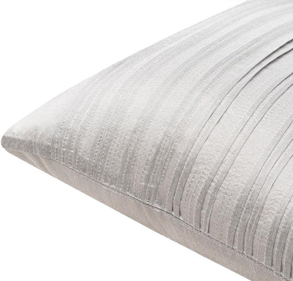 Livabliss - Yasmine 18inLx18inW Accent Pillow - With Down Insert - YSM004-1818D veiw 2