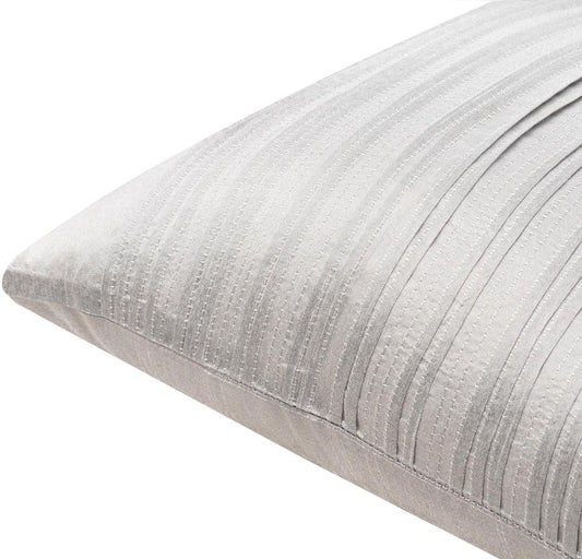 Livabliss - Yasmine 18inLx18inW Accent Pillow - With Down Insert - YSM004-1818D veiw 2