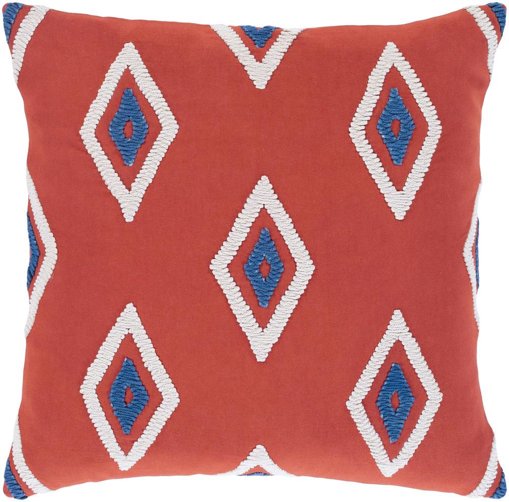 Livabliss - Zulu 20inLx20inW Accent Pillow - With Poly Insert - ZLU001-2020P veiw 1