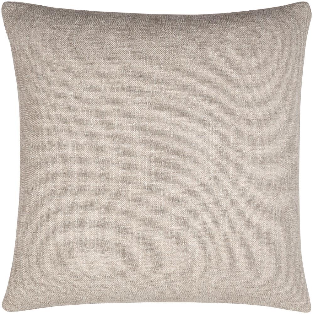Livabliss - Zunaira 20inLx20inW Accent Pillow - With Down Insert - ZNR007-2020D veiw 1