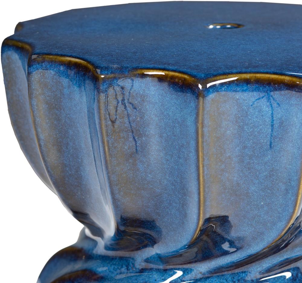 Livabliss - Alexia Garden Stool - Blue - AAX-001 veiw 3
