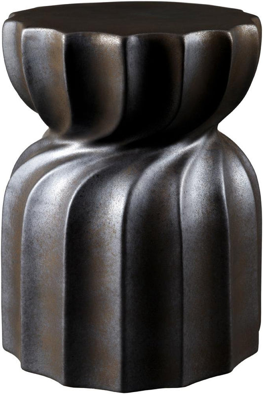 Livabliss - Alexia Garden Stool - Charcoal - AAX005-181313 veiw 1