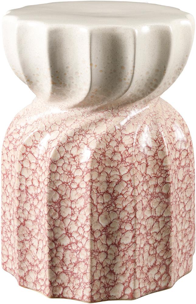 Livabliss - Alexia Garden Stool - Coral - AAX003-181313 veiw 1
