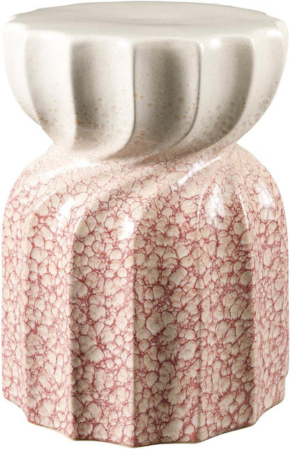 Livabliss - Alexia Garden Stool - Coral - AAX003-181313 veiw 1