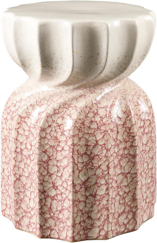Livabliss - Alexia Garden Stool - Coral - AAX003-181313 veiw 1