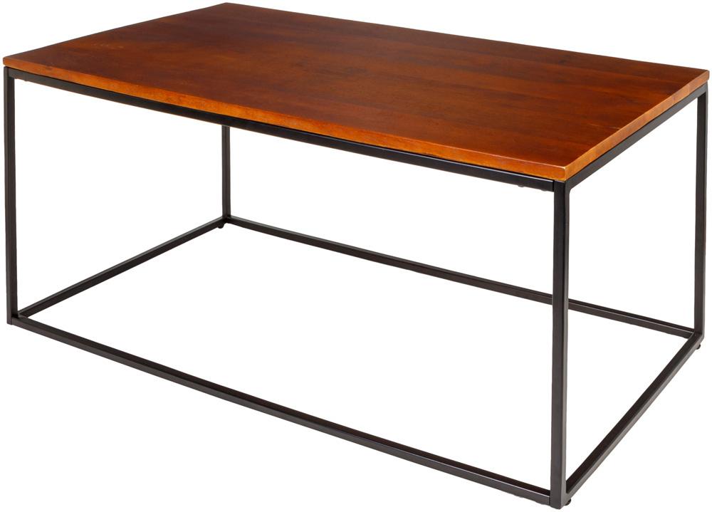 Livabliss - Aryaa Coffee Table - Dark Brown - Black - YAA-002_CLOSEOUT veiw 1