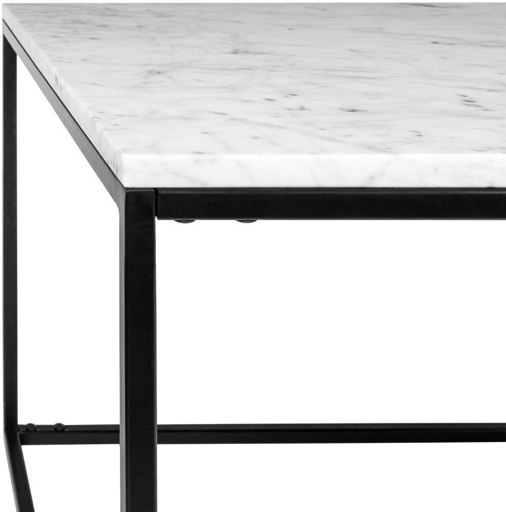 Livabliss - Aryaa Coffee Table - White - Black - YAA-001 veiw 3