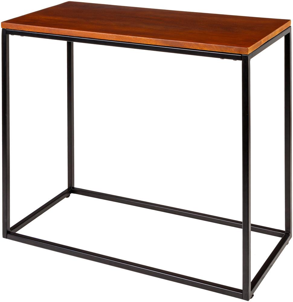 Livabliss - Aryaa End Table - Dark Brown - Black - YAA-011 veiw 1