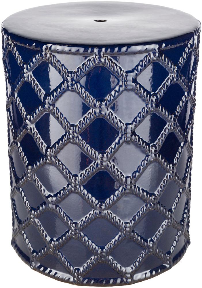 Livabliss - Gaylor Garden Stool - Blue - GAY002-141418 veiw 1