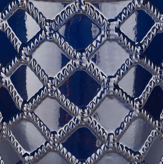 Livabliss - Gaylor Garden Stool - Blue - GAY002-141418 veiw 2