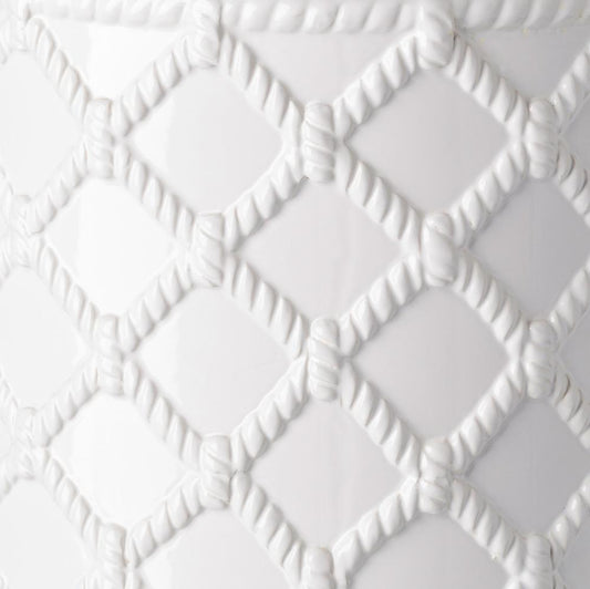 Livabliss - Gaylor Garden Stool - White - GAY001-141418 veiw 2