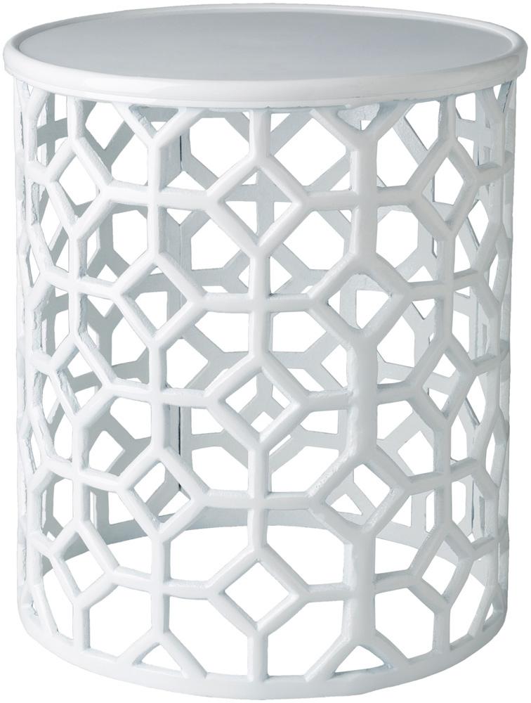 Livabliss - Hale End Table - White - HALE100-141416 veiw 1