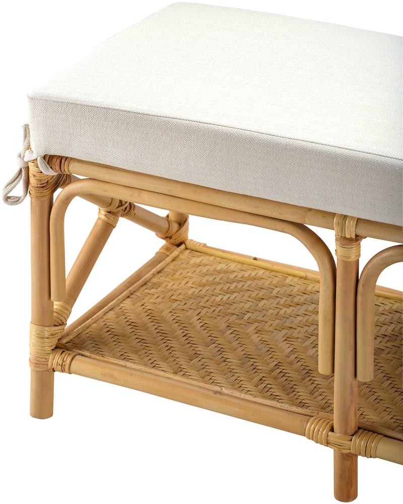 Livabliss - Kaili Bench - Cream - Clear - KIL001-195116 veiw 2