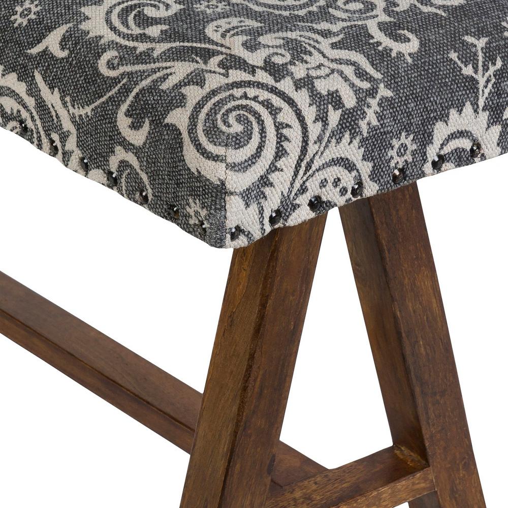 Livabliss - Kanpur Bench - Black - KANP004-341216 veiw 2