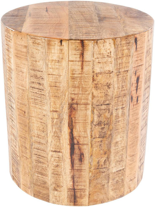 Livabliss - Troyes End Table - Brown - Tan - TOE-004 veiw 1