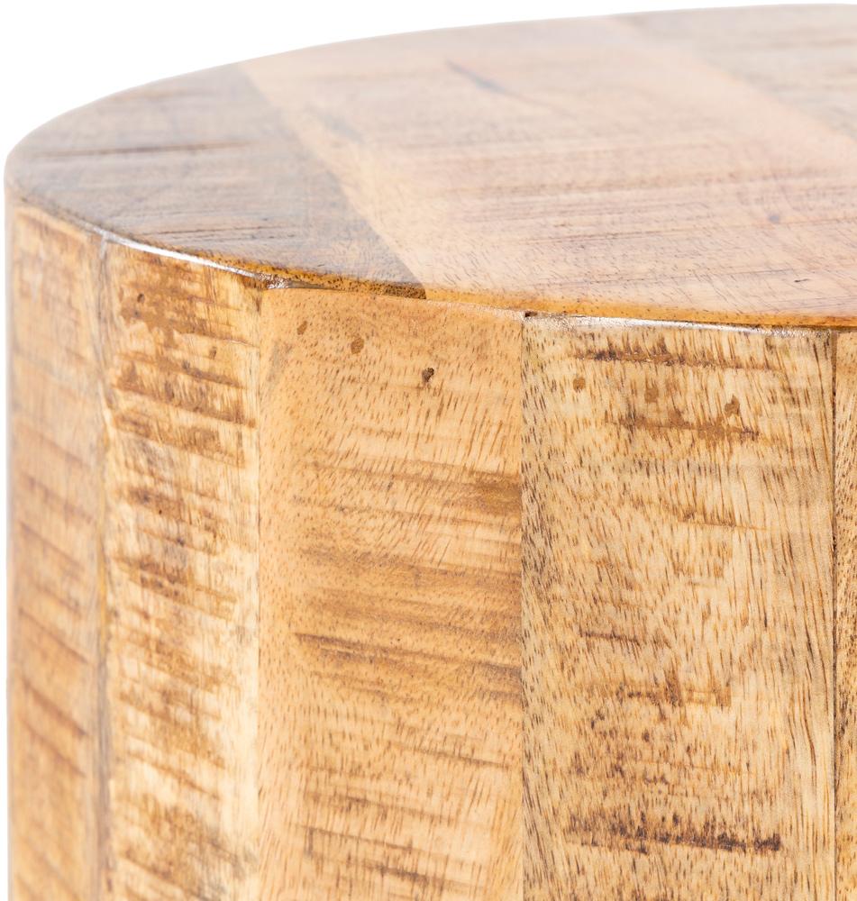 Livabliss - Troyes End Table - Brown - Tan - TOE-004 veiw 3