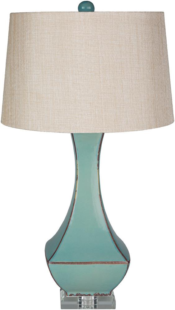 Livabliss - Belhaven Accent Table Lamp - Teal - Clear - LMP-1004 veiw 1