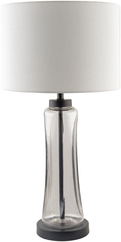 Livabliss - Fidel Accent Table Lamp - Clear - Black - FDL-001 veiw 1