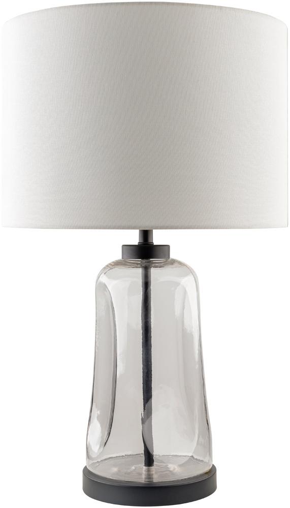 Livabliss - Fidel Accent Table Lamp - Clear - Black - FDL-003 veiw 1