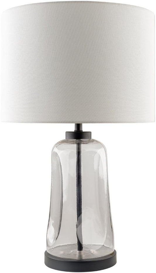 Livabliss - Fidel Accent Table Lamp - Clear - Black - FDL-003 veiw 1