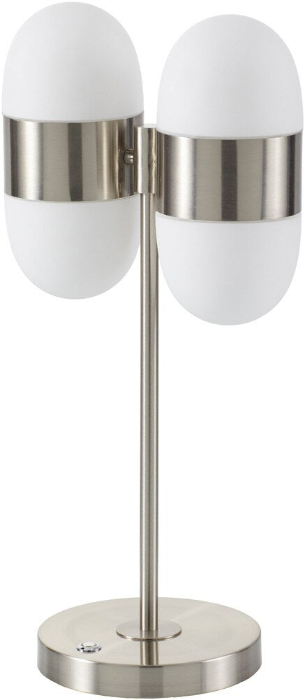 Livabliss - Jonan Accent Table Lamp - Metallic - Nickel - JON-002 veiw 1