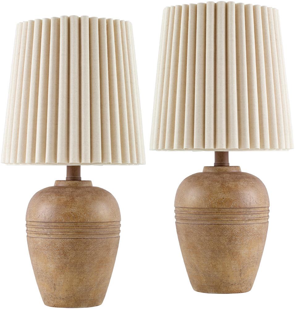 Livabliss - Kakisa Accent Table Lamp - Brown - KKS001-SET veiw 1