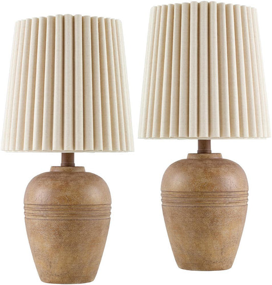 Livabliss - Kakisa Accent Table Lamp - Brown - KKS001-SET veiw 1
