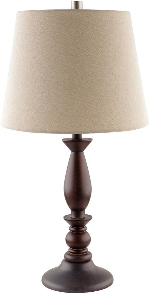 Livabliss - Kauri Accent Table Lamp - Dark Brown - Wood - KAU-001 veiw 1